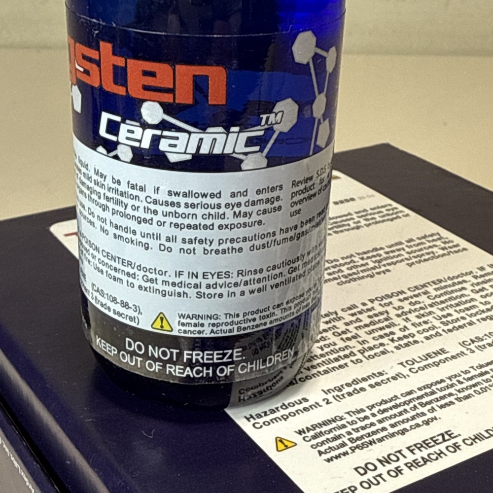 Ardex Tungsten Ceramic coating 2fl Oz. Open Box