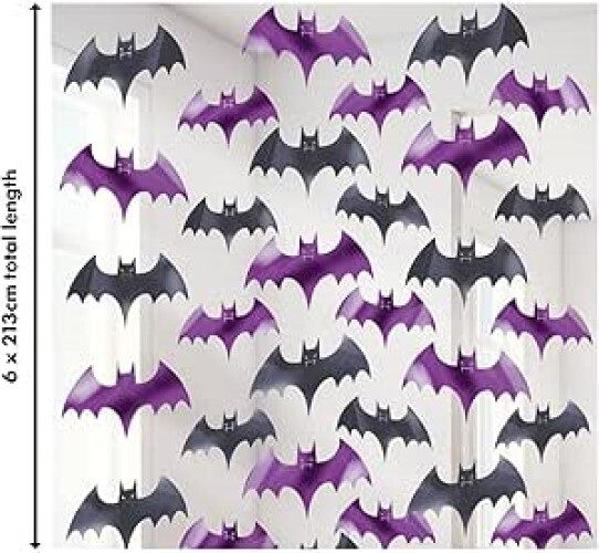 Halloween Hanging Bats Decoration