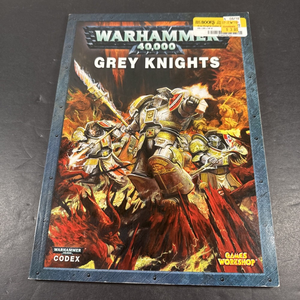 Games Workshop Warhammer 40K Chaos Softcover Codex OOP Demons