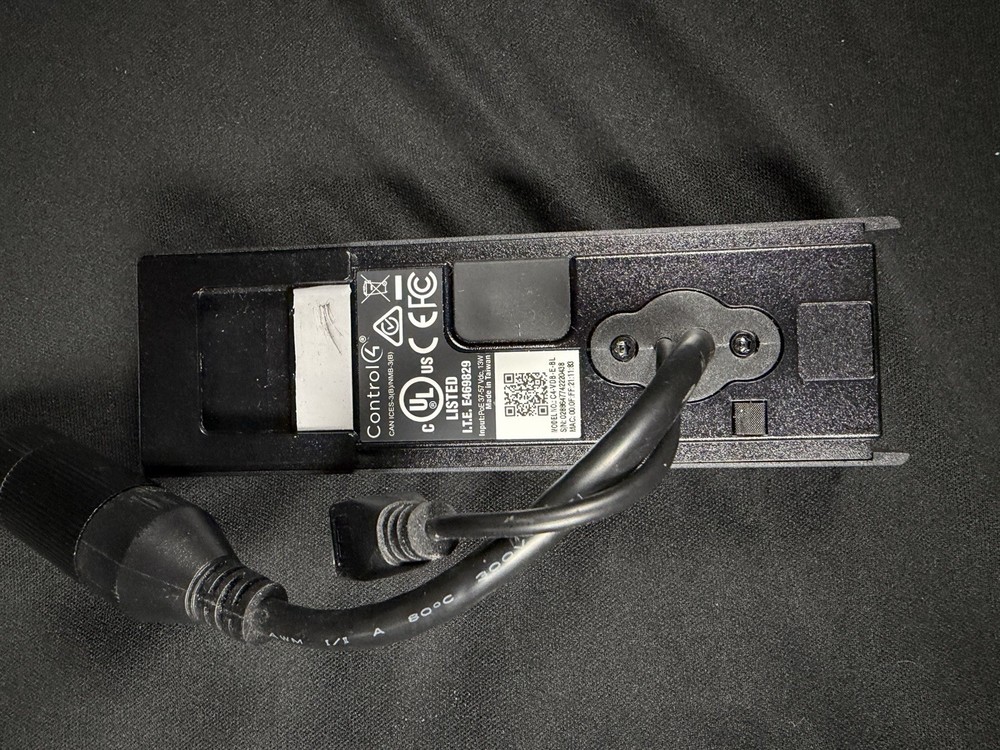 Control4 C4-VDB-E-BL Video Doorbell PoE Intercom Camera Black