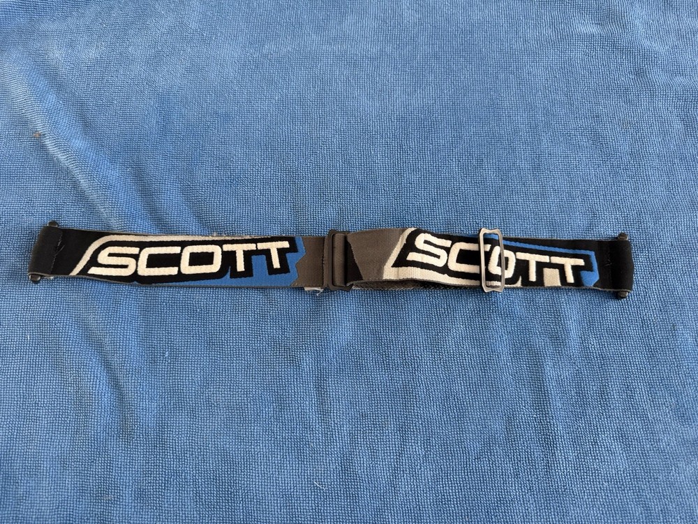SCOTT PAINTBALL Goggle Strap - BLUE/BLACK/WHITE/GREY