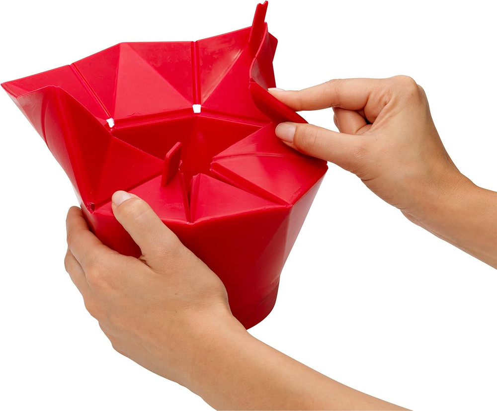 Poptop Microwave Popcorn Popper (Cherry)