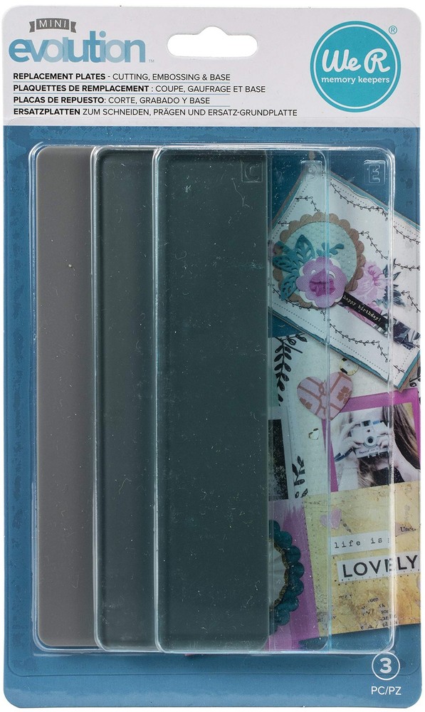 3 PCS Mini Evolution Replacement Plates Fits 661629 And 60000003