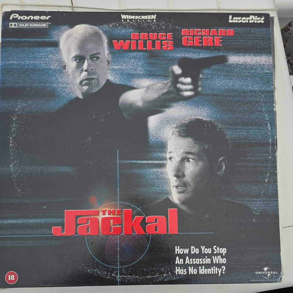 The Jackal Laserdisc PAL 🇬🇧