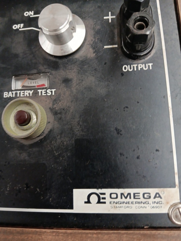 VINTAGE OMEGA THERMOCOUPLE TESTER