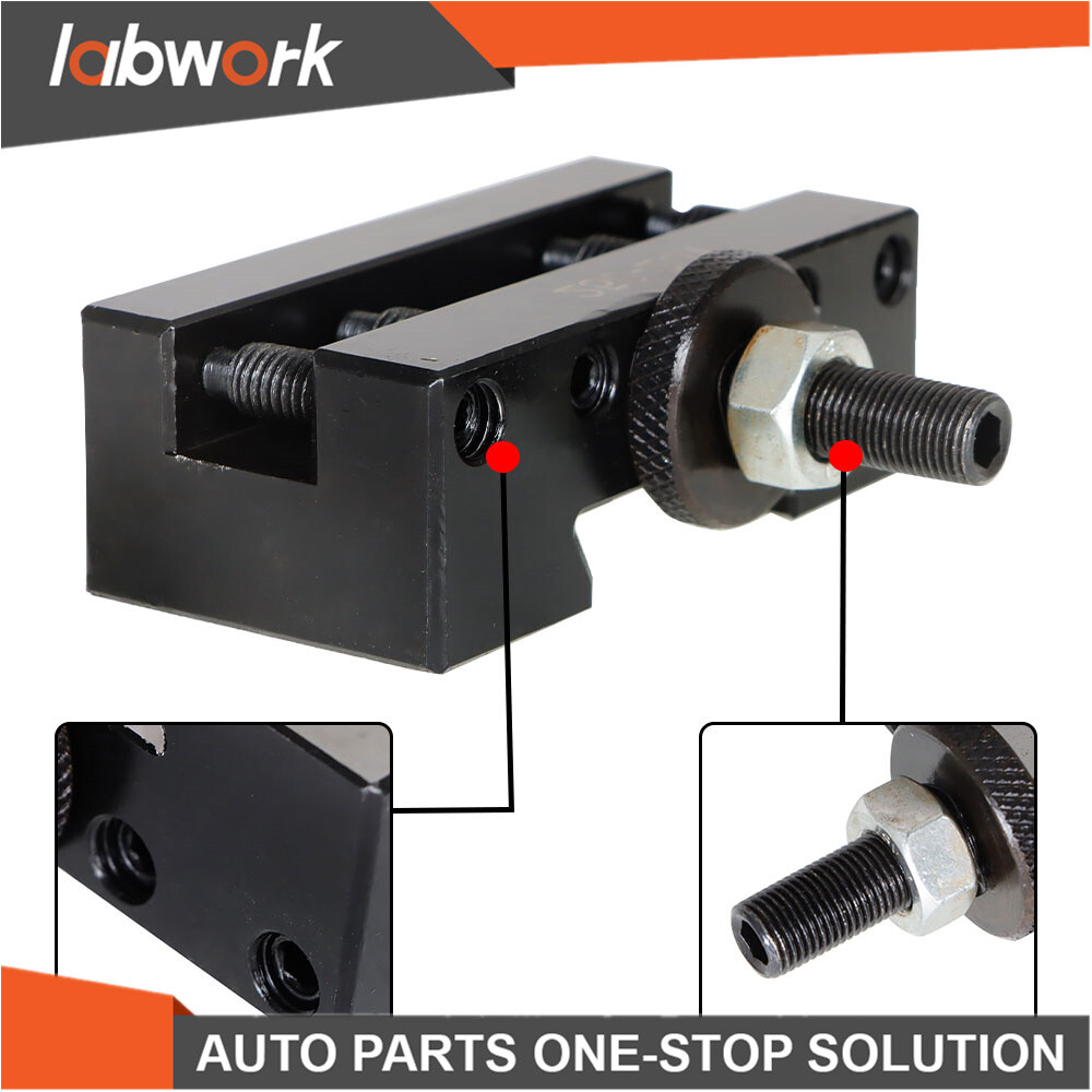 Labwork BXA #1 250-201 Quick Change Tool Post Holder Turning & Facing Lathe 2Pcs