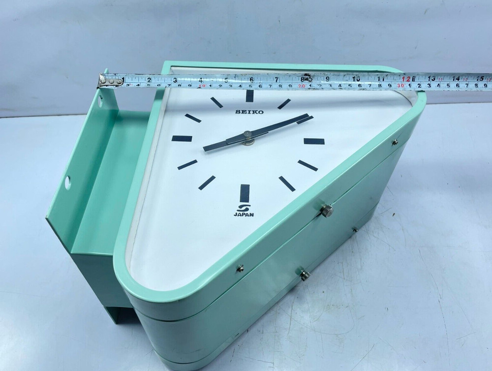 MC-018 Seikosha MC-271 Both Dialer Clock Vintage Triangular Secondary SlaveClock