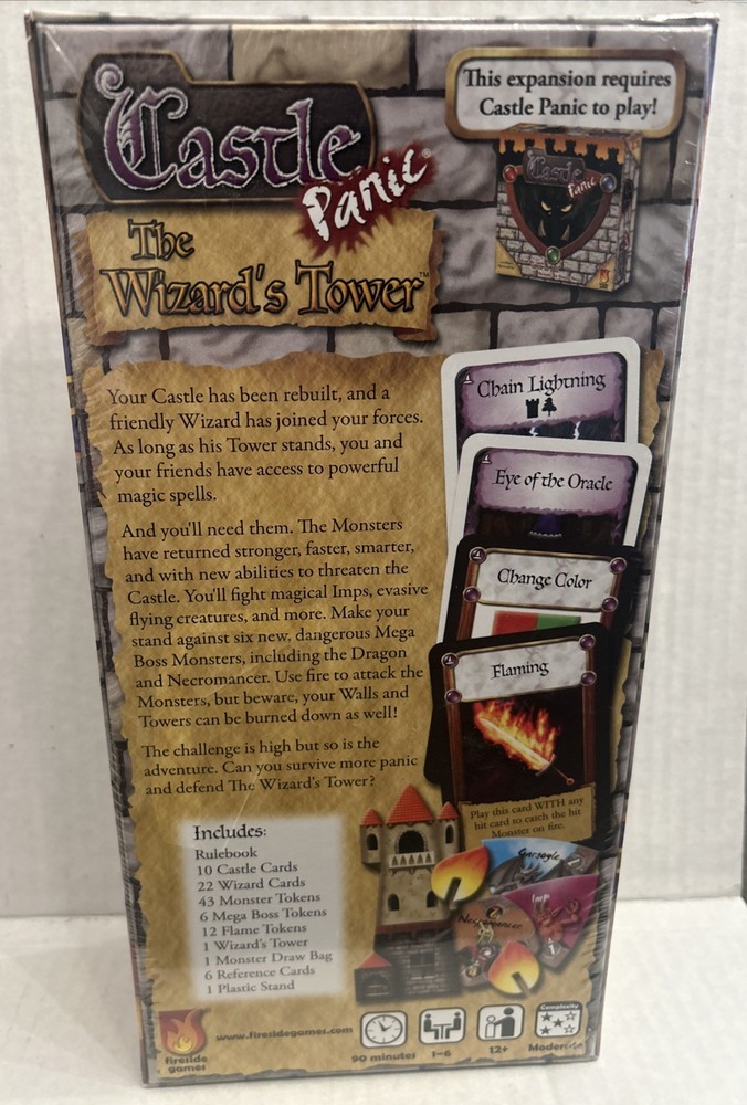 Castle Panic The Wizards Tower-New Sealed 2011