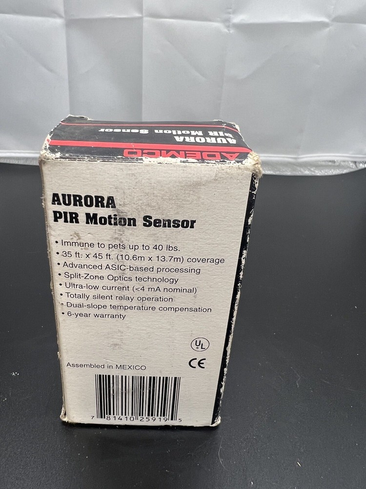 Ademco, I Aurora Pit Motion Sensor