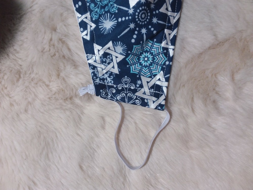 Hanukkah Cotton Face Mask Small