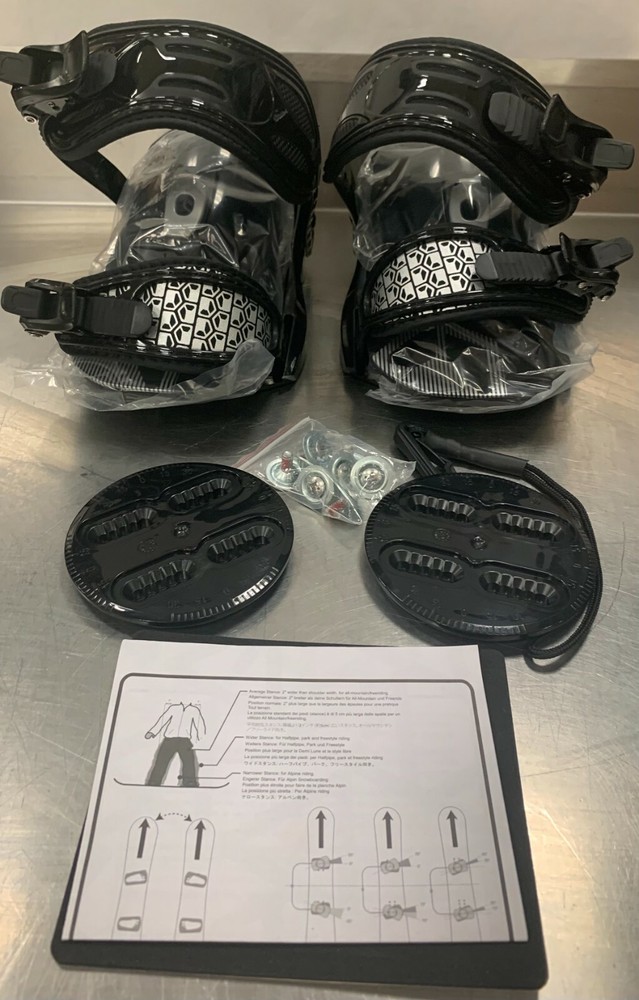 LIQUID LQ1000 Snowboard Bindings Small 2-5