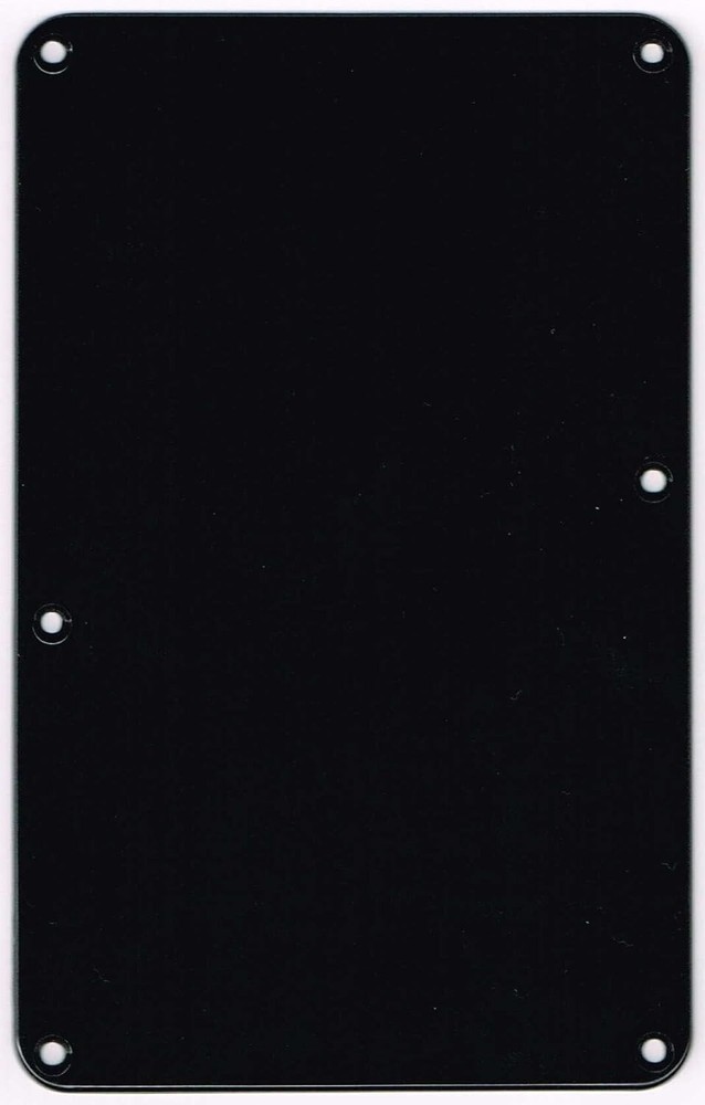 ESP ST Tremolo Back Panel No Strings Hole Black width 87mm height 138mm New