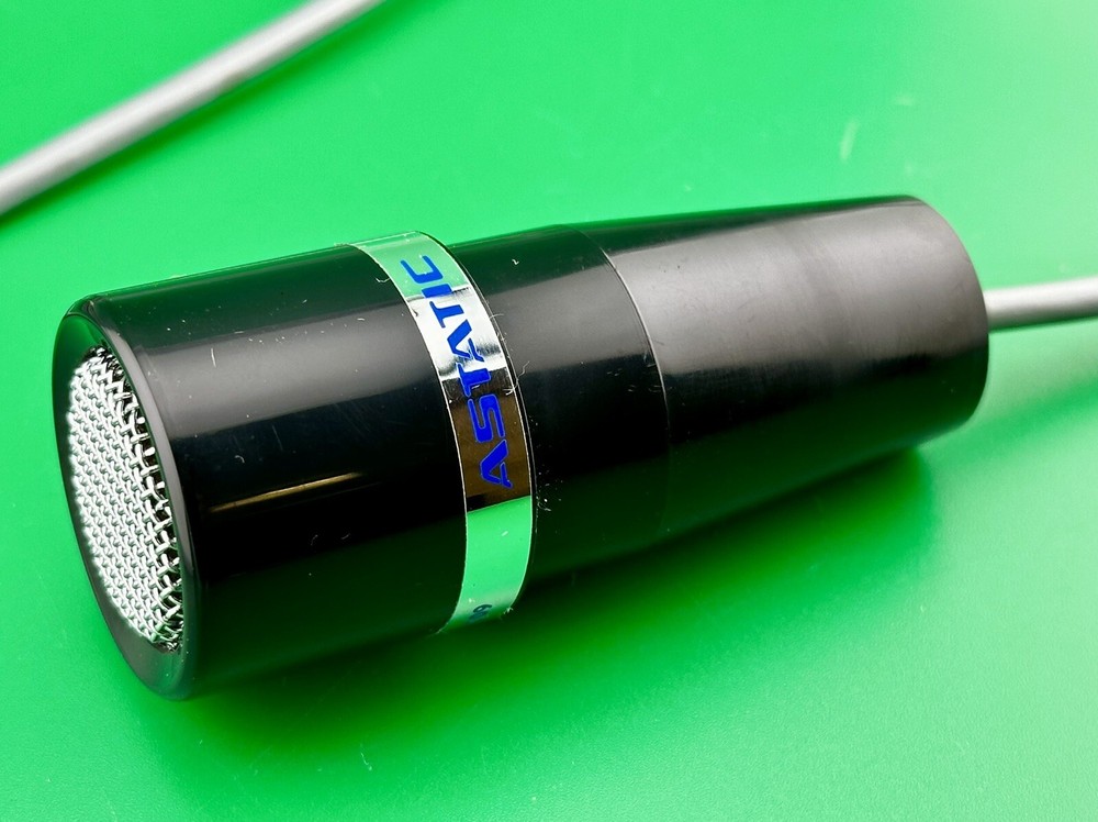 ASTATIC ~ AMC-109 DYNAMIC OMINDIRECTIONAL GOOSENECK MICROPHONE ~ NOS
