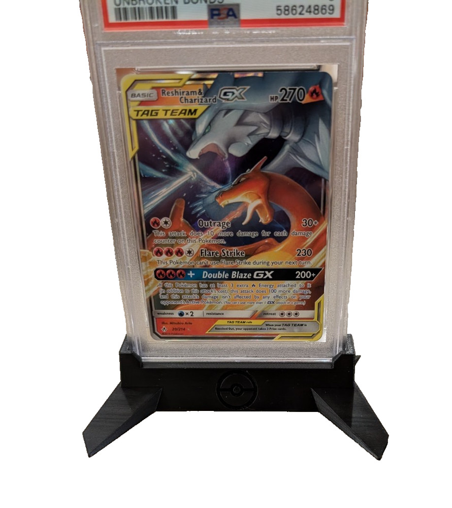 Pokemon PSA Slab Stand 3D Print