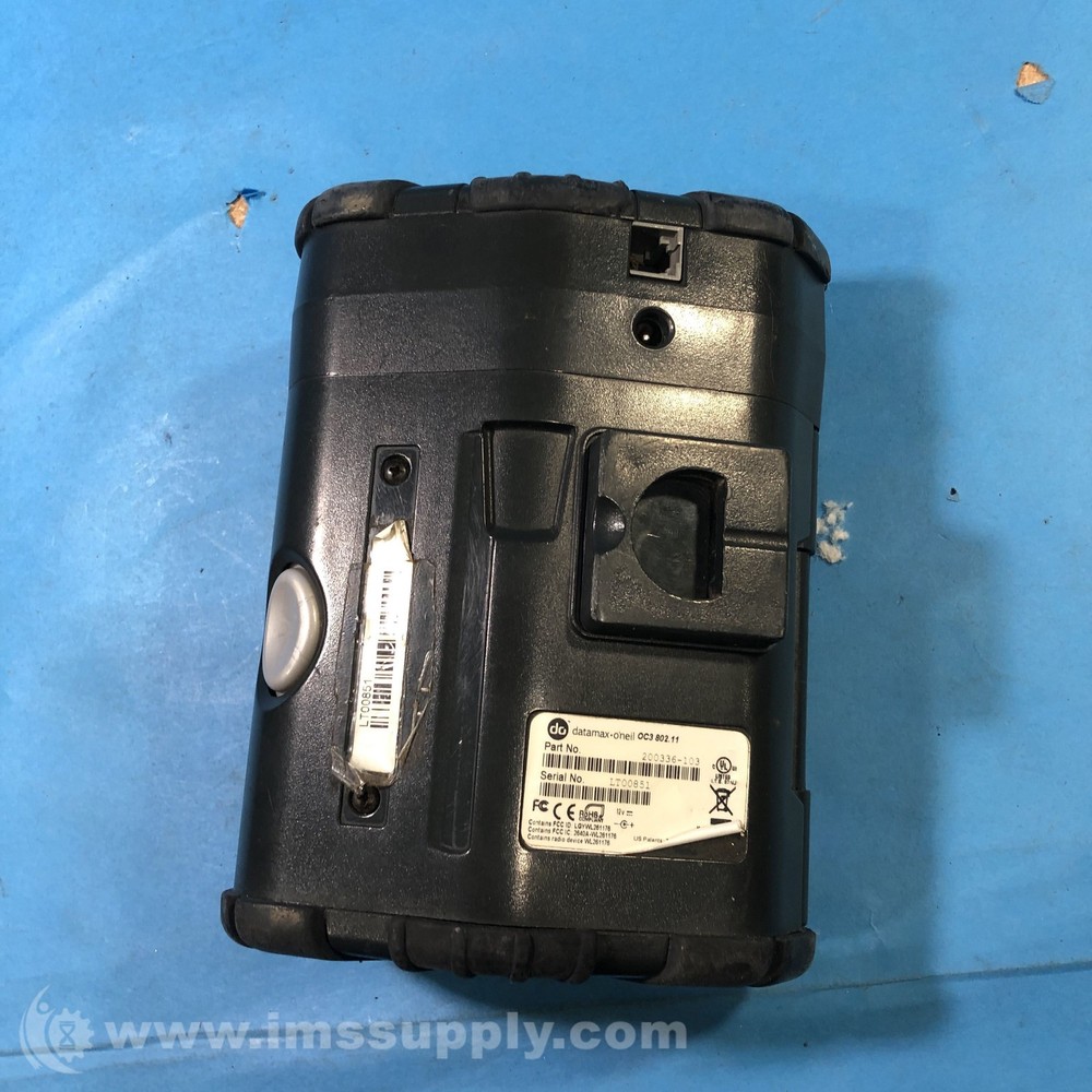 Datamax Oneil 200336-103 Portable Barcode Printer USIP