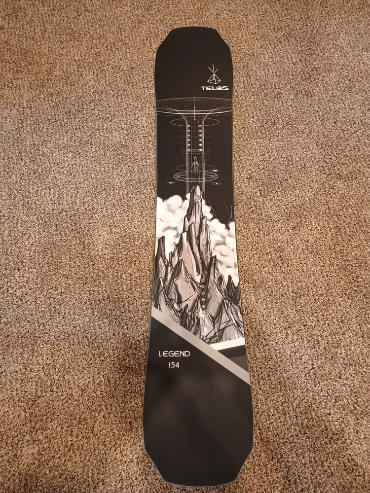 Telos Legend snowboard 154cm- excellent used