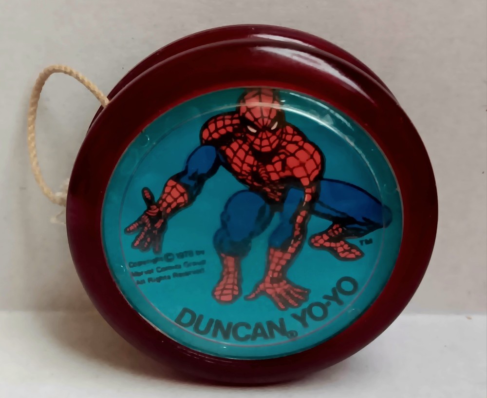 1978 SPIDERMAN DUNCAN YO-YO
