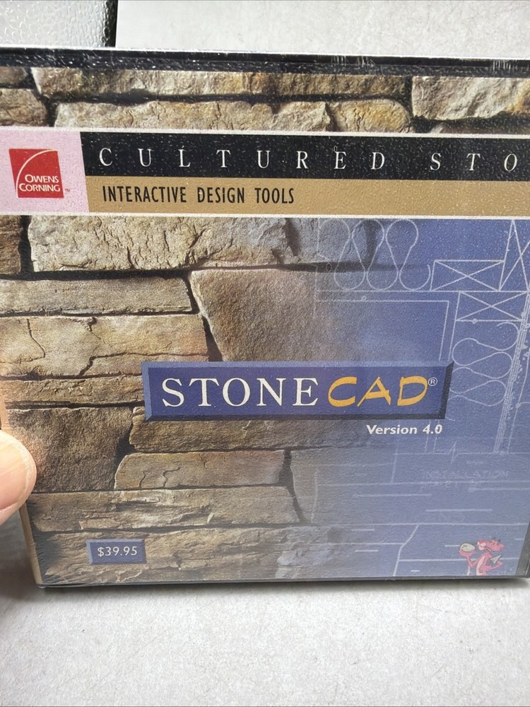 Stone Cad Version 4.0Cultured Stone Interactive Design Tools New Sealed