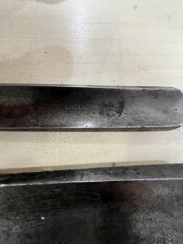 Vintage L. & I.J White Timber Frame Chisels