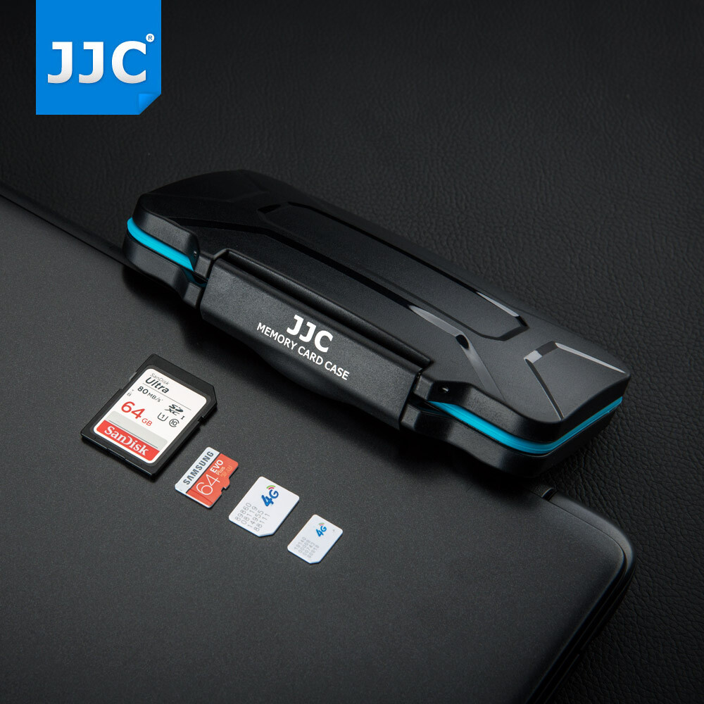 Water-resistant Memory Card Case holder Storage SD TF Sim + USB 3.0 Card Reader