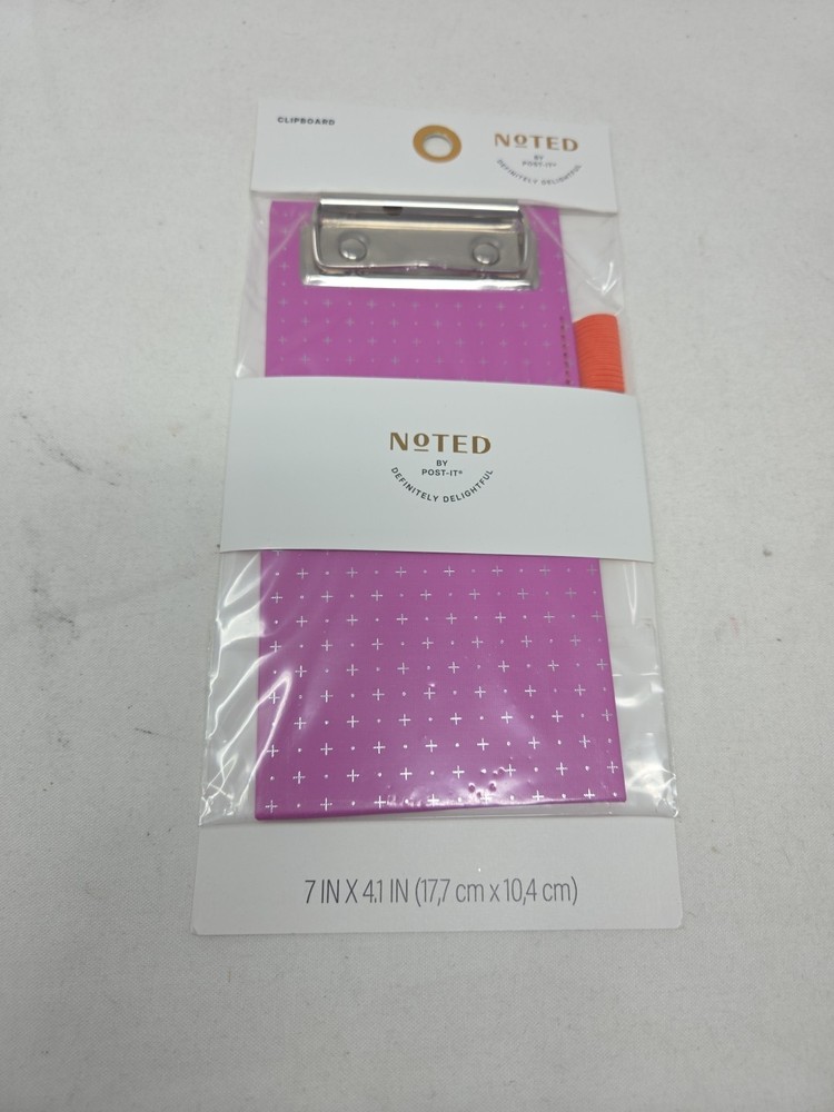 Post It Mini Clipboard with Pen Holder