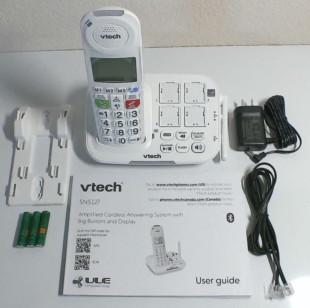 VTech SN5127 Amplified Cordless Phone System