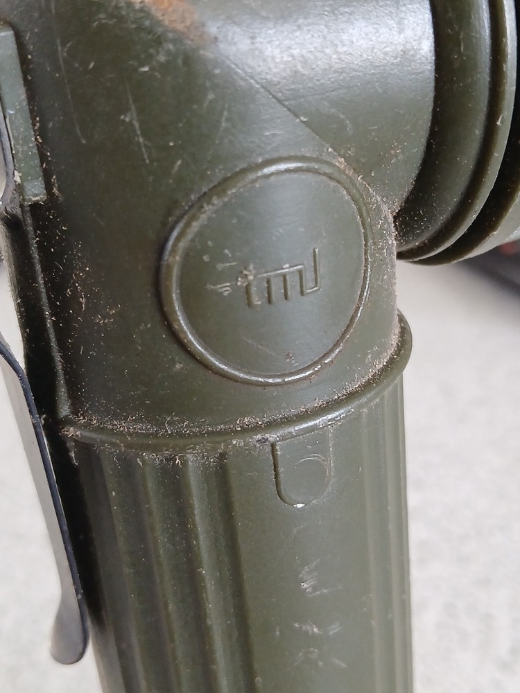 British Army Right Angle Torch Flashlight Working Order