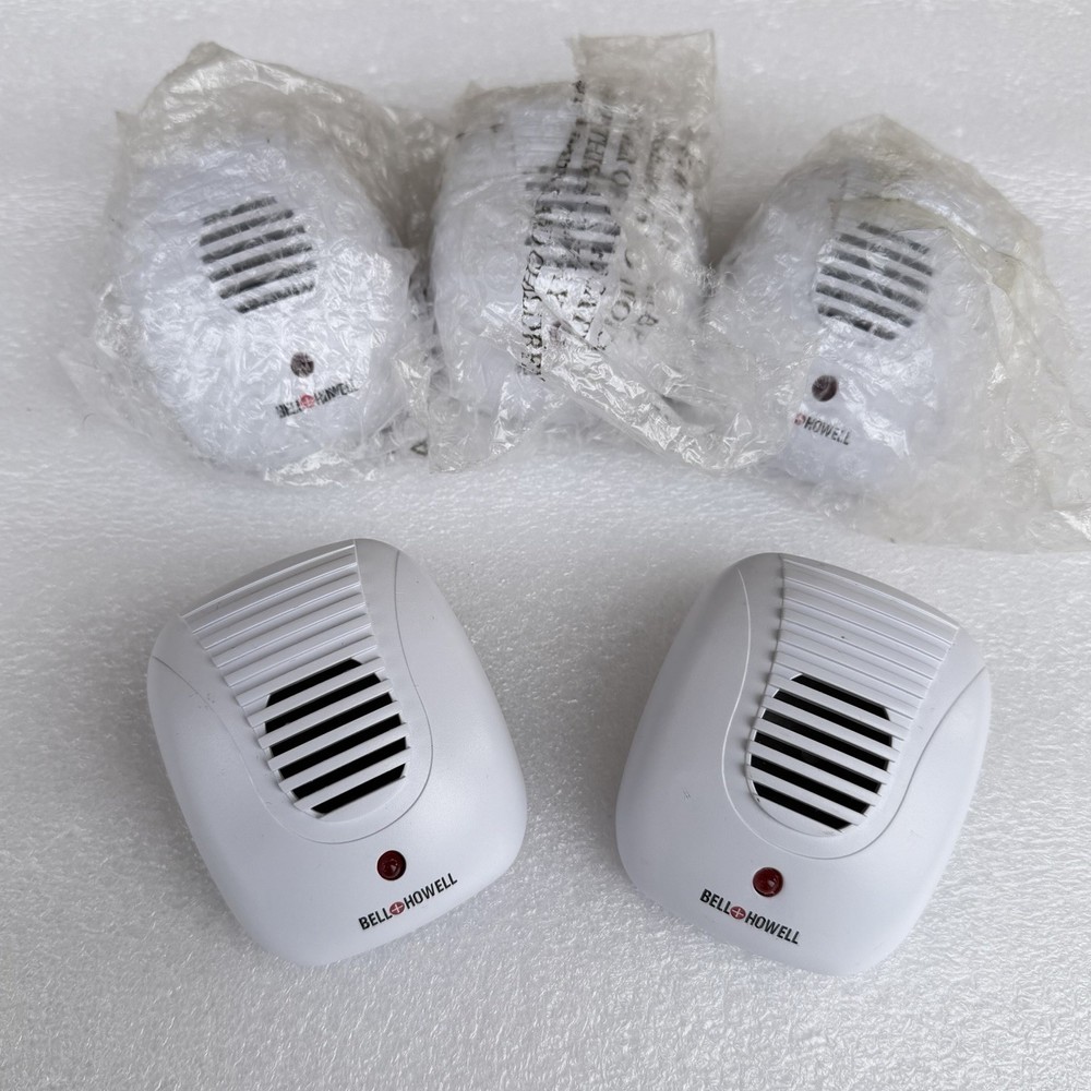 5-Pack! Bell & Howell Ultrasonic Pest Repeller, Plug In