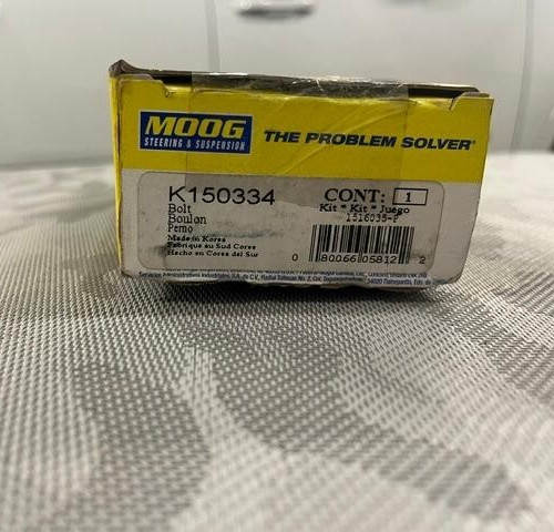 MOOG STEERING & SUSPENSION LEAF SPRING BOLT PN# K150334