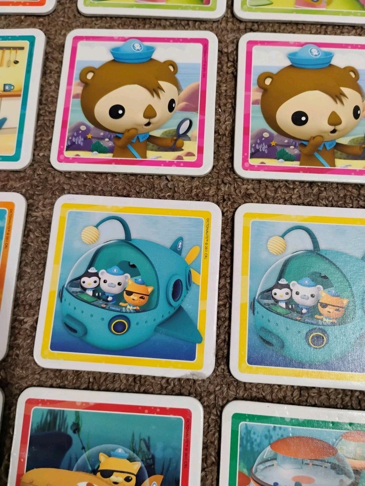 HTF Vintage Ravensburger Octonauts Show Memory Game Matching Game