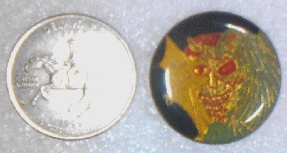 Iron Maiden Purgatory enamel hat / lapel pin