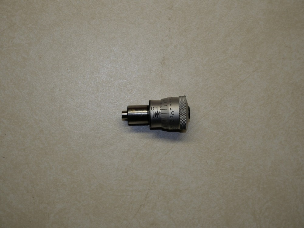 Starrett 464P micrometer head 0.25  Round tip