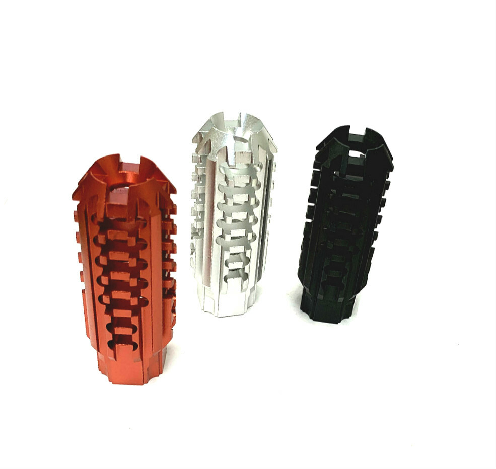 Variations Color Muzzle Brake Compensator 1/2''x28 TPI Thread For 9 mm