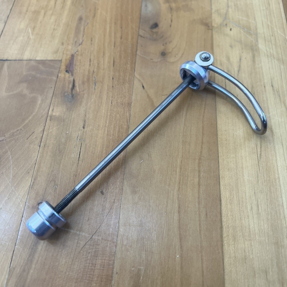 Odyssey Svelte Titanium Front QR Quick Release Skewer Silver