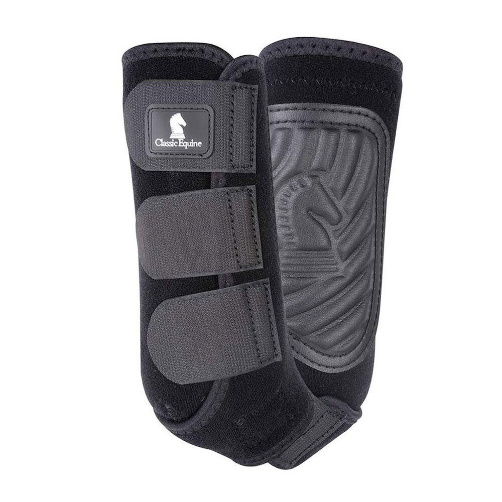 CLASSIC EQUINE ClassicFit Black Front Boots (CF100BK)