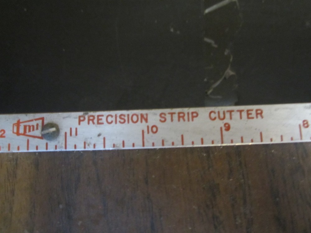 TESTING MACHINES, INC Vintage 12x13' Precision Strip CUTTER