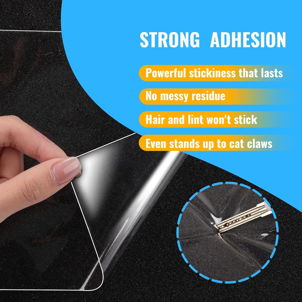 Anti Cat Scratch Furniture Protector Single Side Sticky Cat Couch Protector For