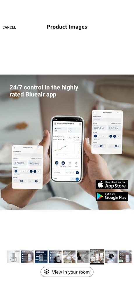 BLUEAIR Premium Smart Humidifier