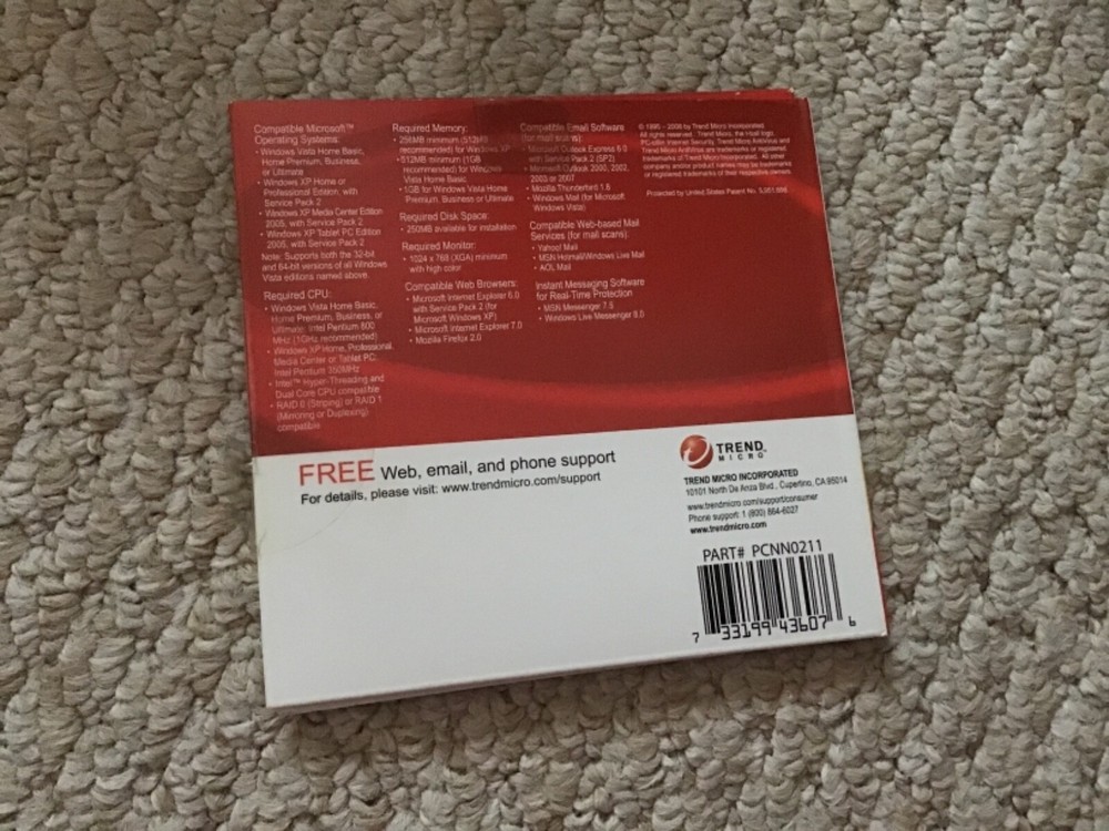 Trend Micro Antivirus 2008 - protection for you PC