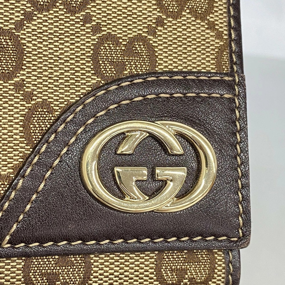 Gucci Wallet GG Canvas Interlocking