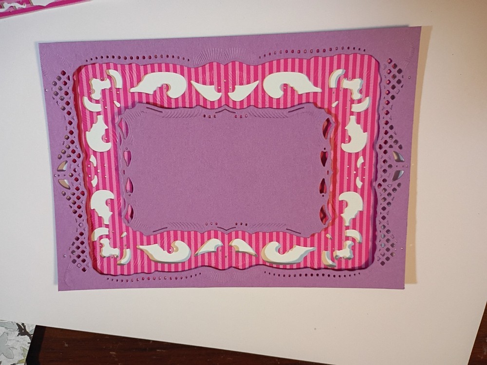 Spellbinders Ornate Rectangle Nested Dies