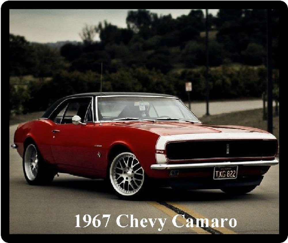 1967 Chevy Camaro Refrigerator Magnet