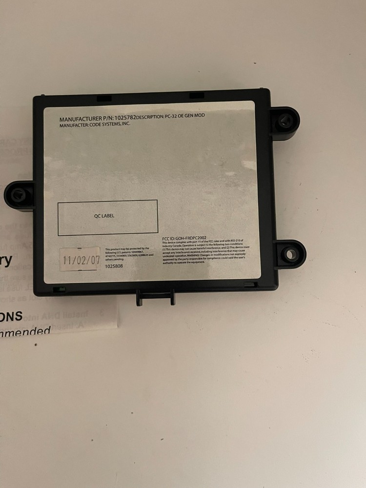 New Genuine OEM Kia Remote Start Module