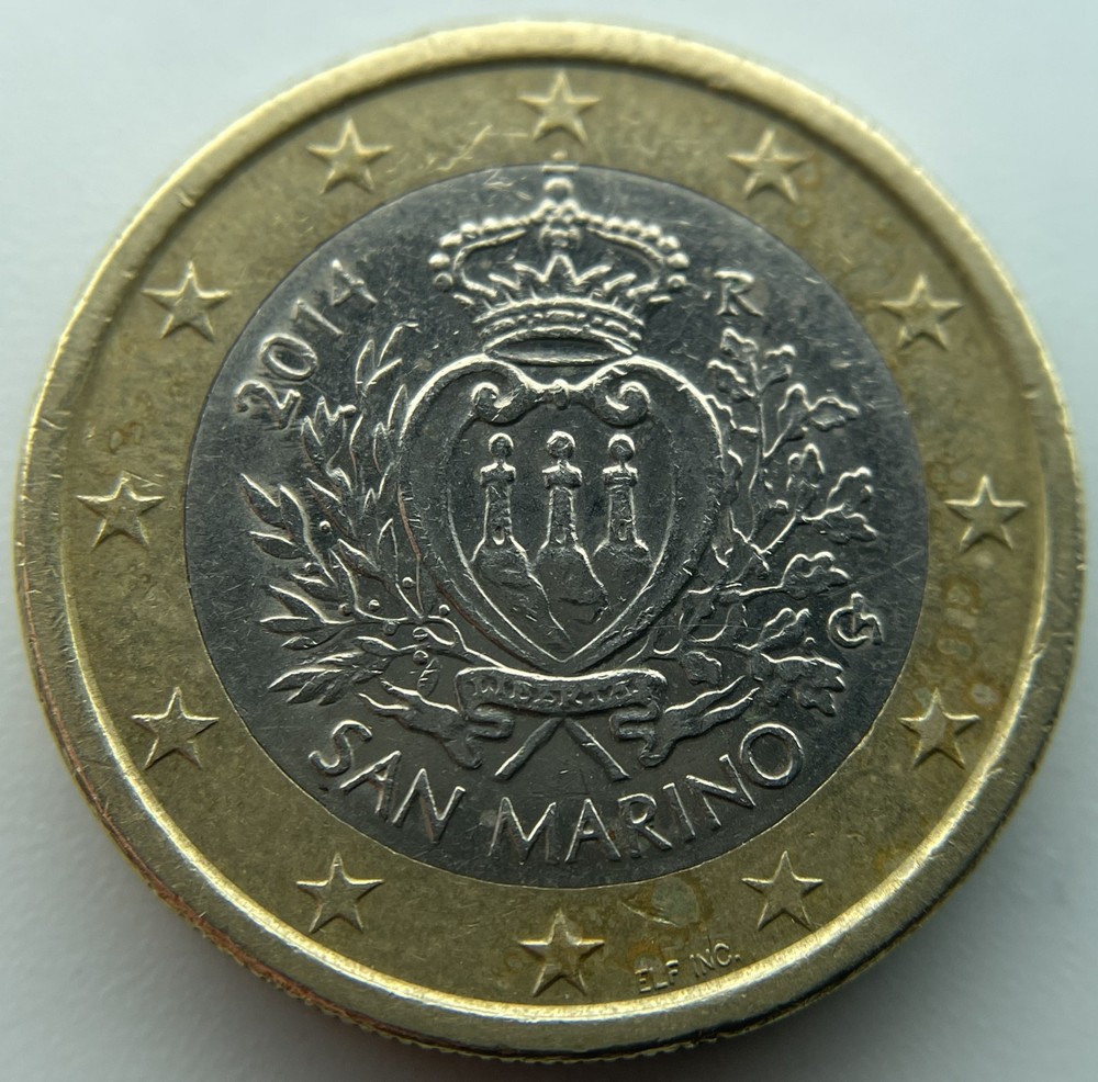 San Marino 1 euro 2014