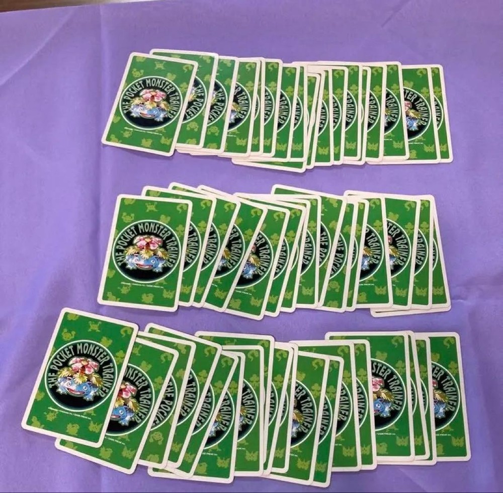 Pokemon Playing Cards Green