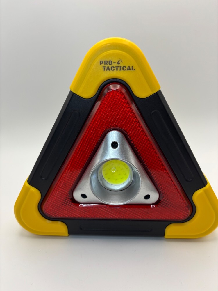 Warning Triangle. Battery operated, 5 mode with COB.