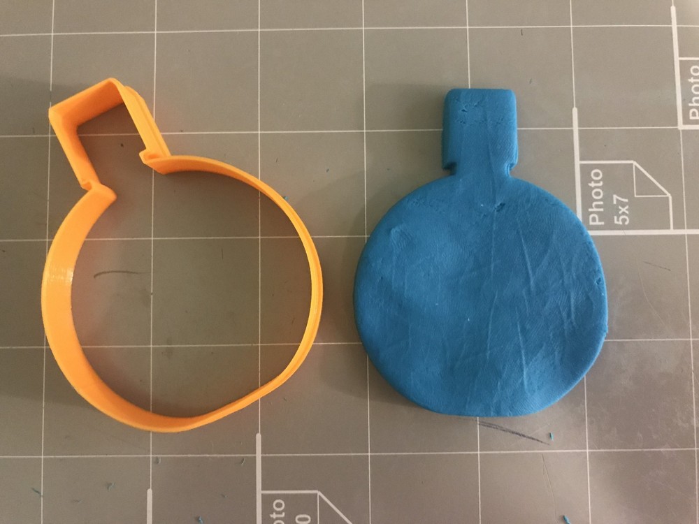 Perfume Cookie Cutter- Choose Your Own Size