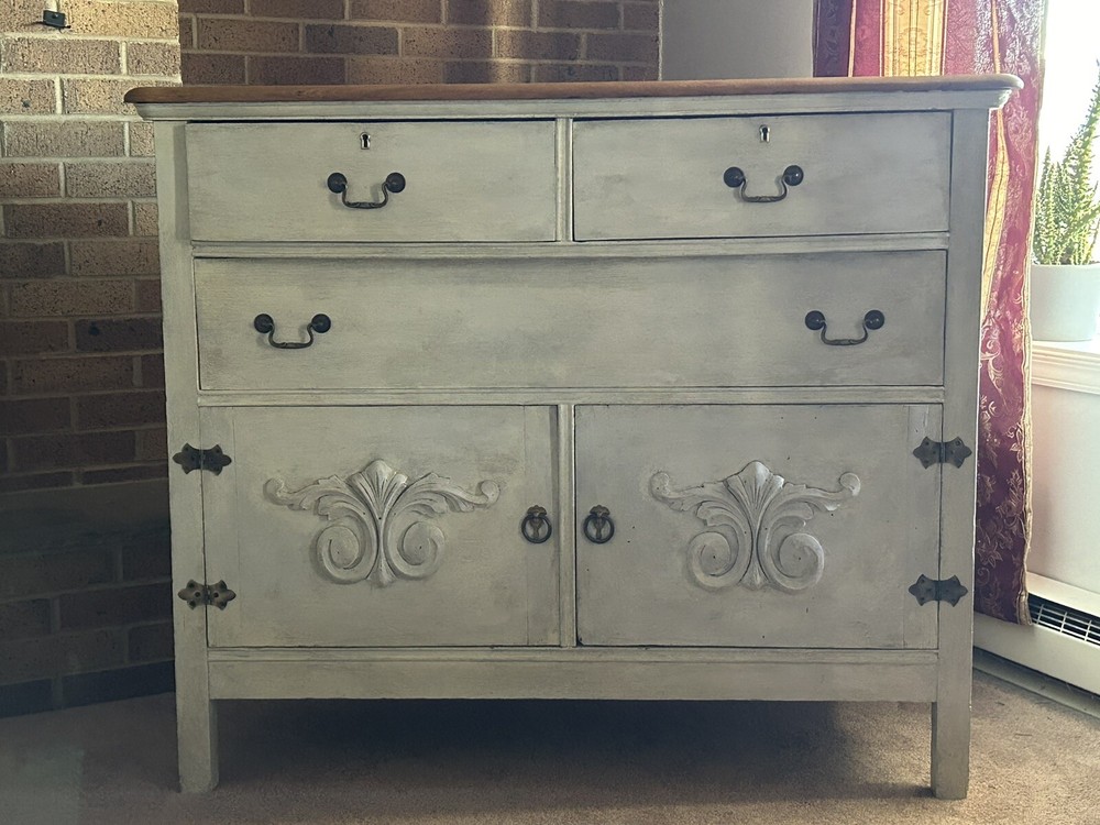 Antique Buffet Server