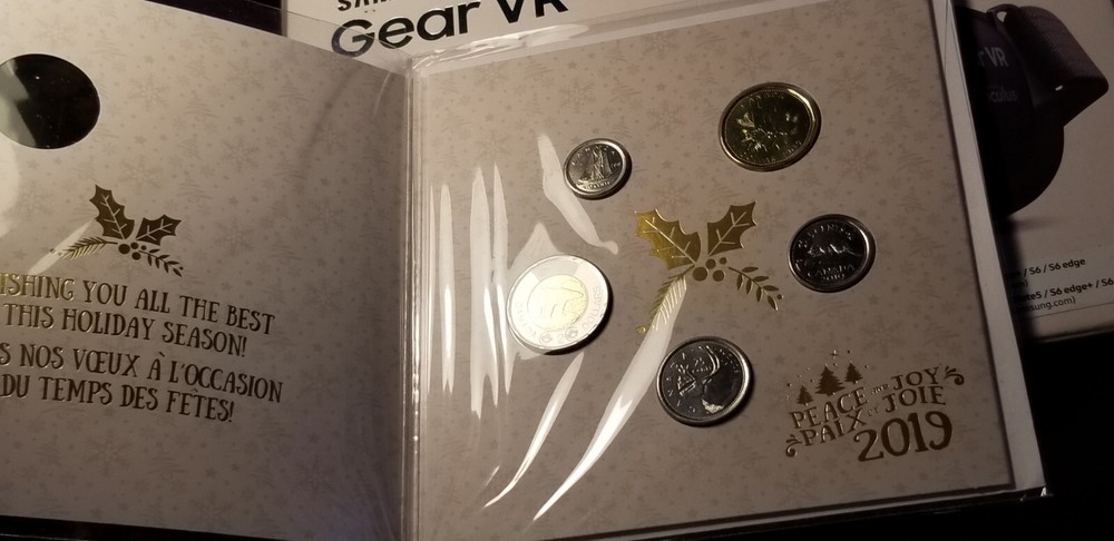 2019 Canada Peace & Joy Coins Set With Special Design Loon Dollar.