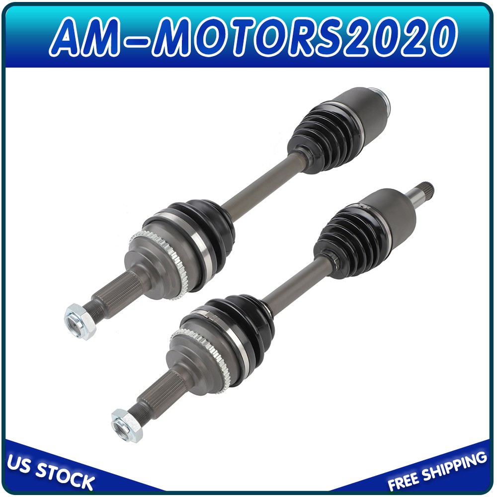 2X Front Left & Right Side CV Axle Assembly For 2007 2008 2009-2013 Ford Edge